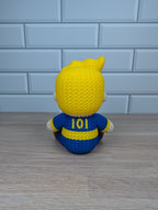 Knit-Texture Look Fallout Vault Boy Figurine