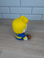 Knit-Texture Look Fallout Vault Boy Figurine